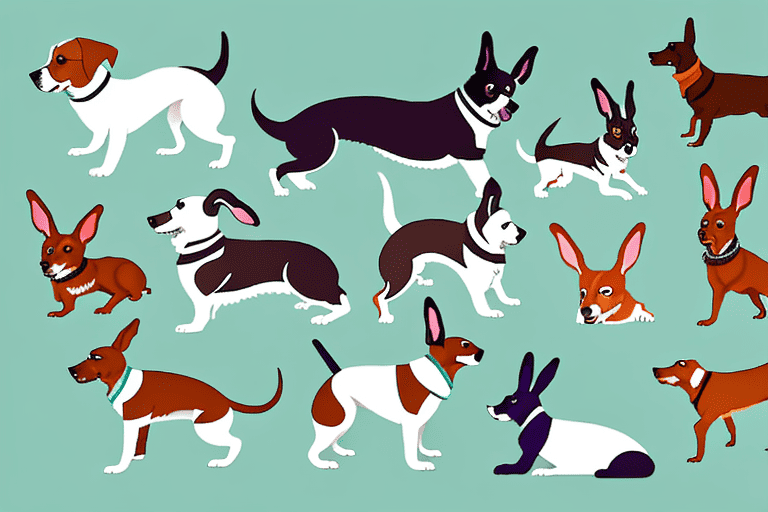 Various dog breeds