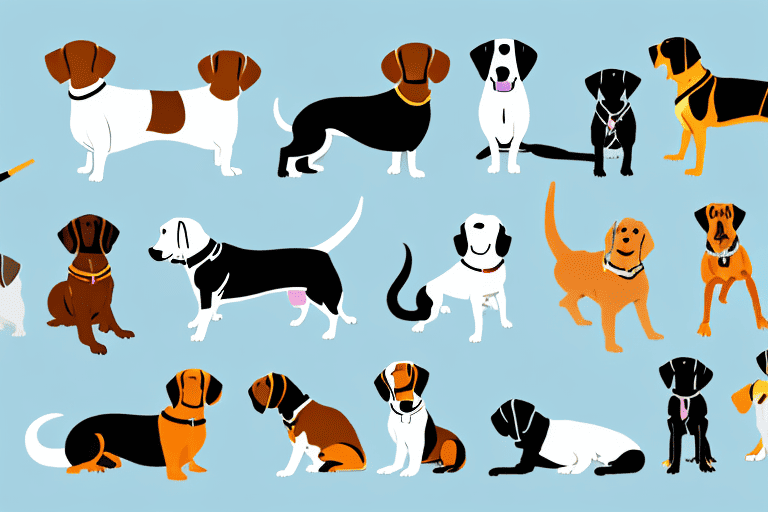 Various breeds of dogs showcasing different personality traits