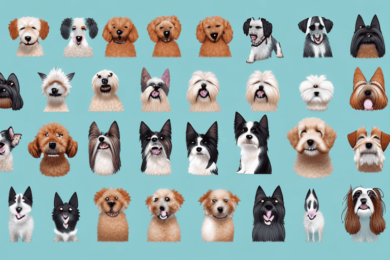 Various dog breeds