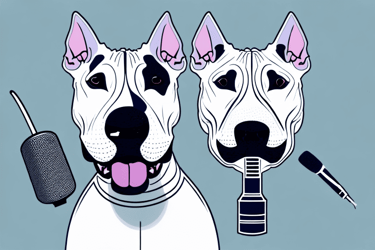 A bull terrier