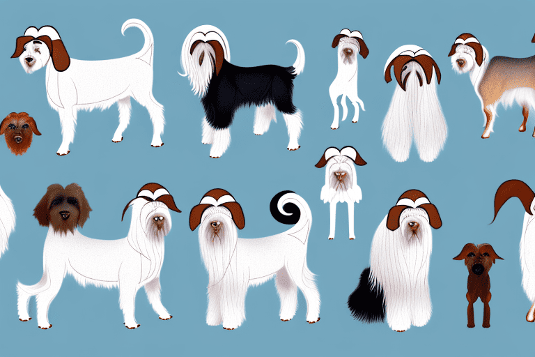 A variety of goat-type dogs