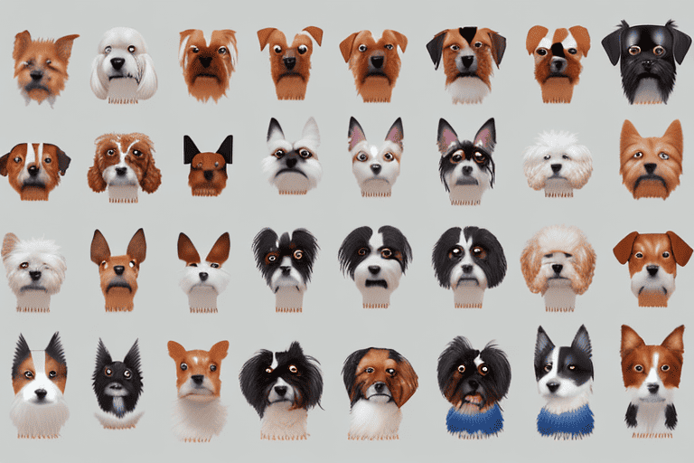 A diverse range of dog breeds from around the world