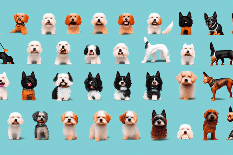 Various mini dog breeds