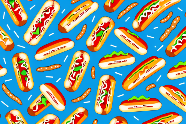 A variety of hot dogs