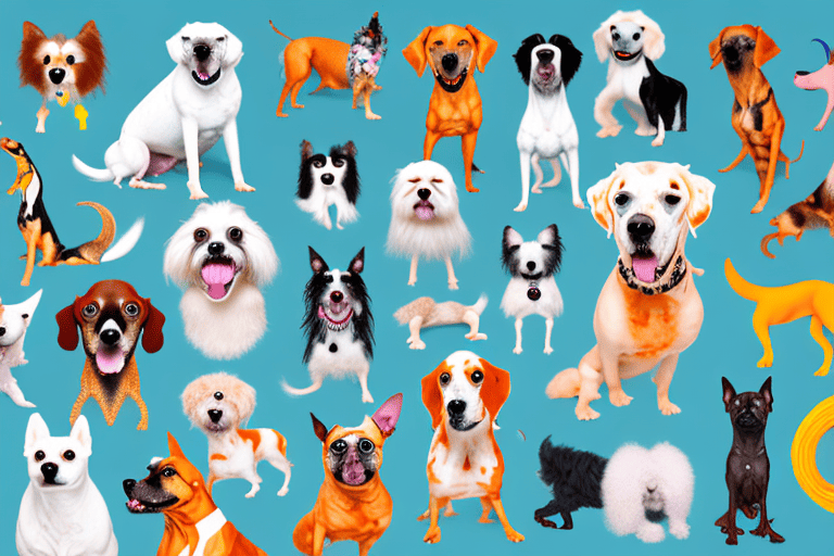 A variety of unusual and quirky dog breeds