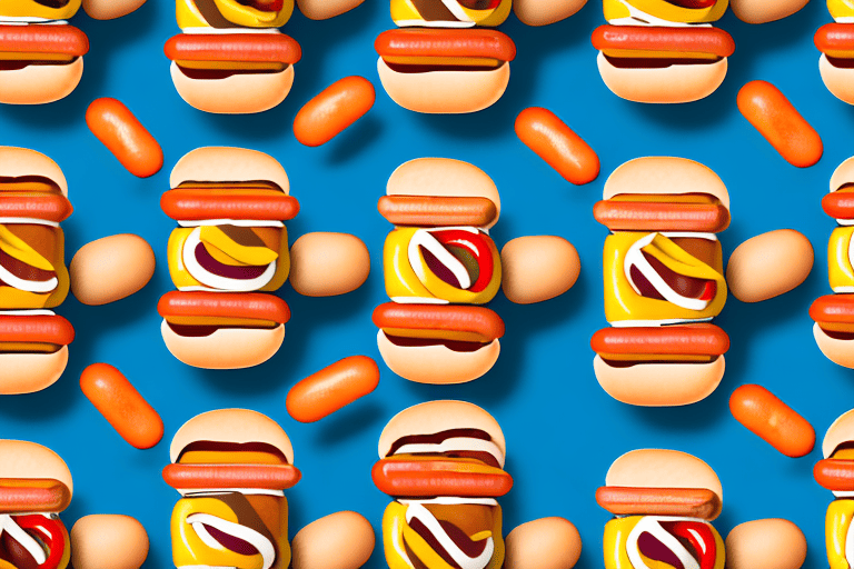 Several different styles of hot dogs