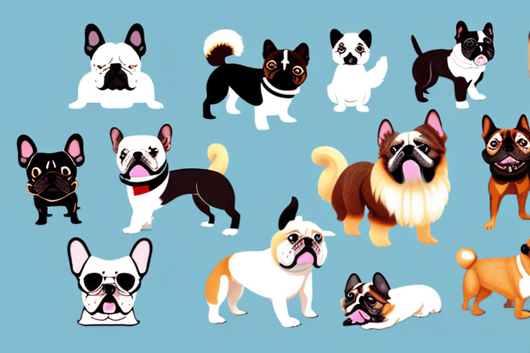 Several different dog breeds known for their cuteness