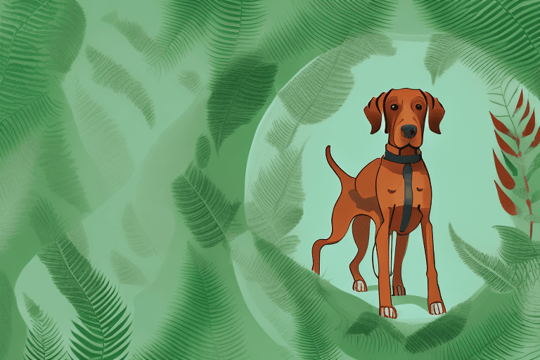 A redbone coonhound