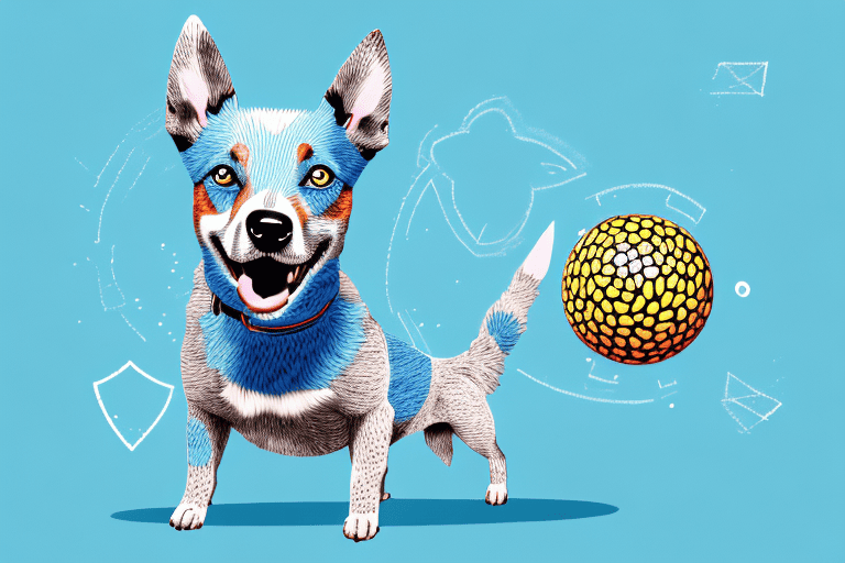 A blue heeler dog