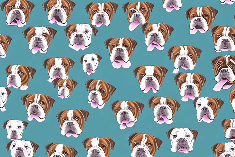 Several distinct types of bulldogs