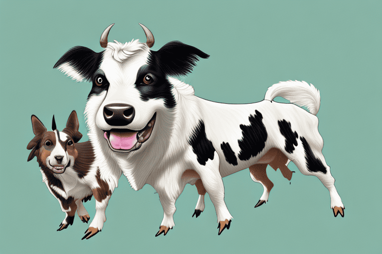 Several different breeds of cow dogs