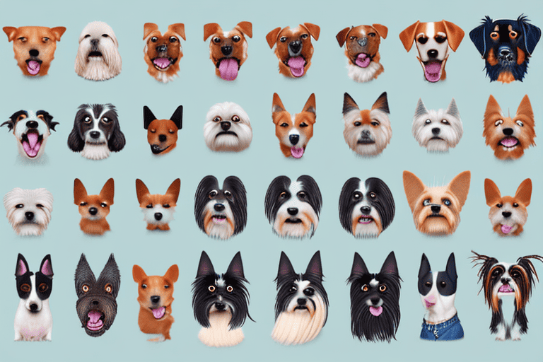 Various popular dog breeds found in the usa