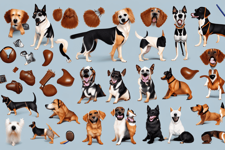 Various types of dog clutches