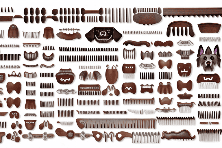 Several distinct types of dog combs