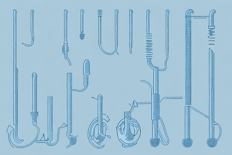 Various types of dog urinary catheters