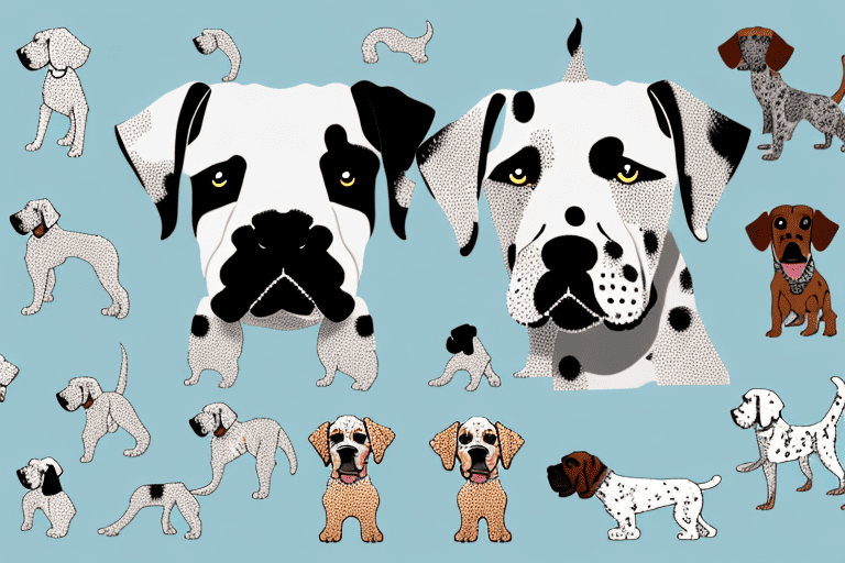 Various types of dogs