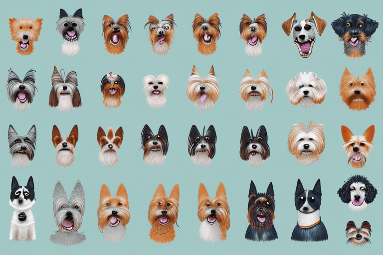 Various types of dogs