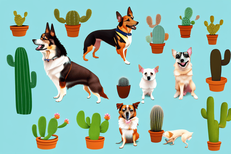 Various dog breeds common in arizona