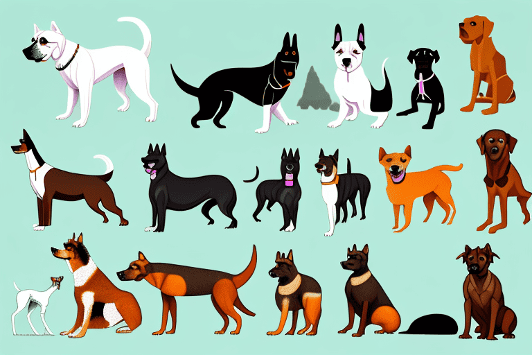 Various types of dogs commonly found in ghana