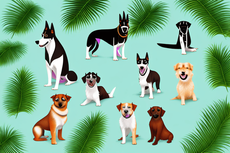 Various types of dogs native to jamaica