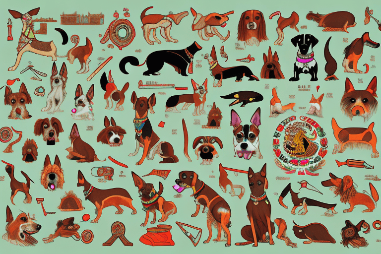 Various types of dogs native to mexico