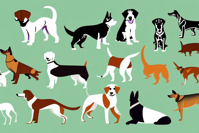 Several distinct types of dogs commonly found in south africa