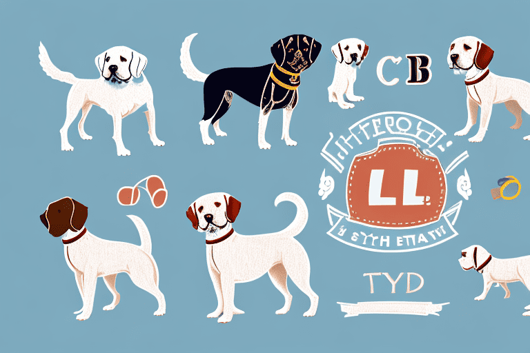 Several different breeds of dogs that start with the letter 'l'