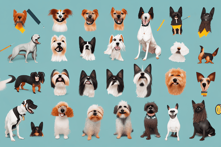 A variety of unique dog breeds