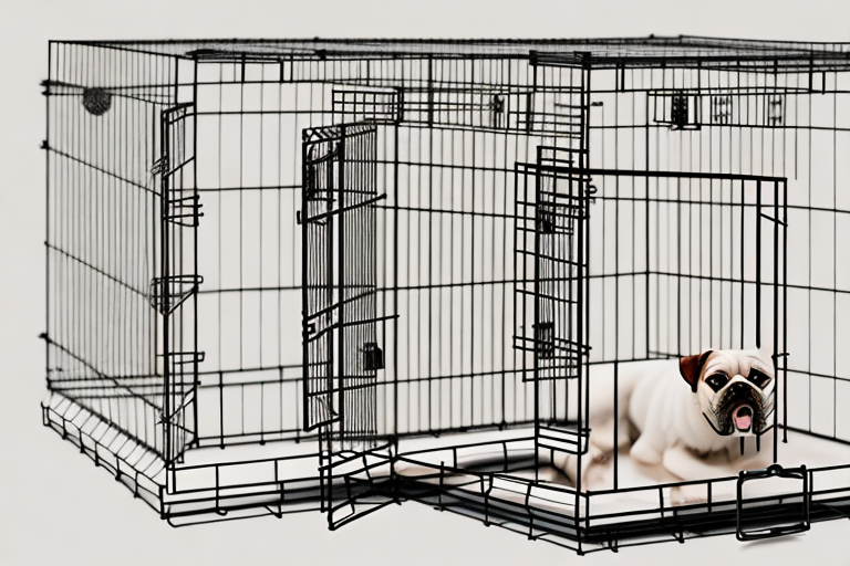 Several different types of dog crates