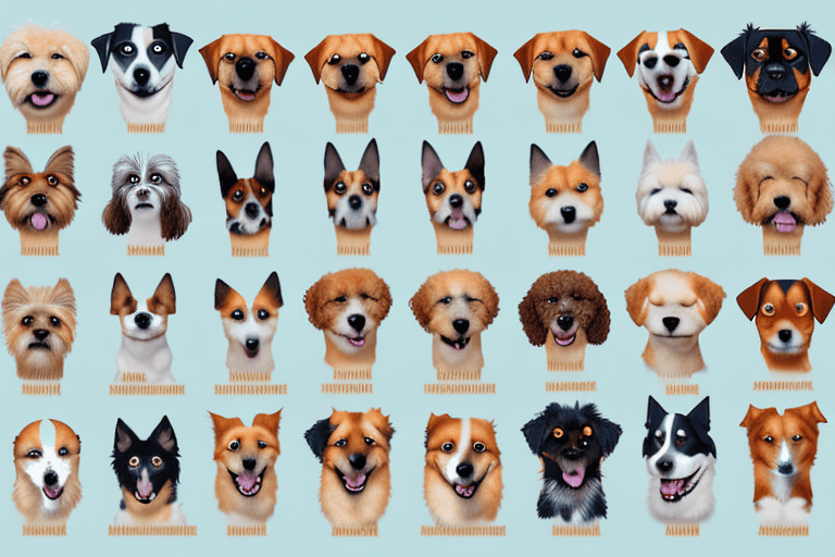 Various dog breeds