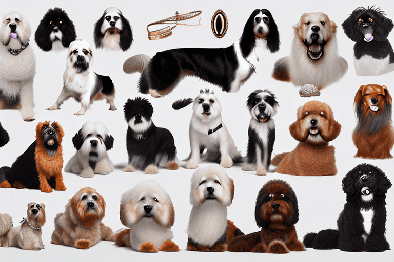 Various breeds of luxurious