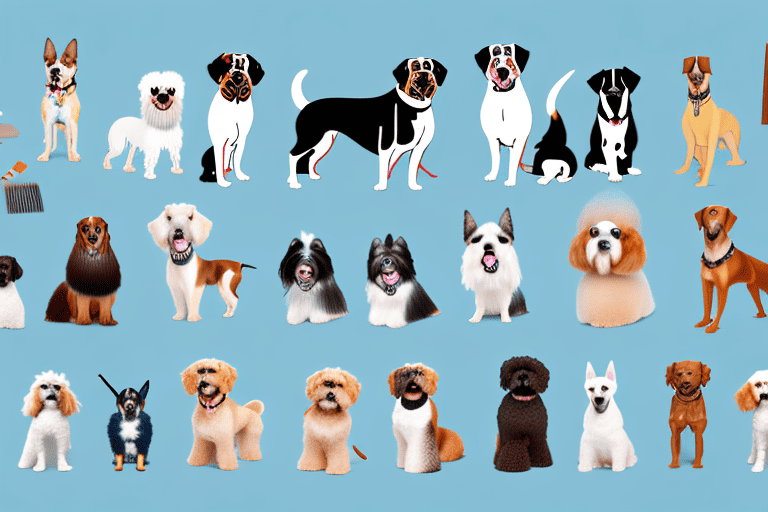 Various dog breeds