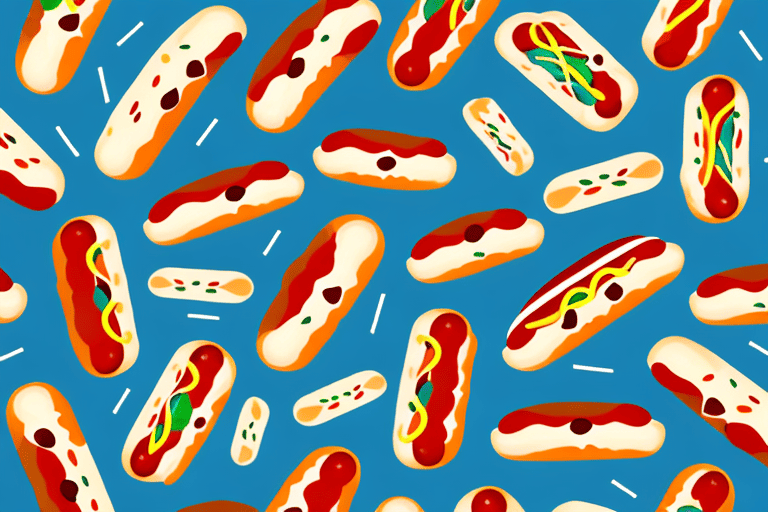 Various types of hot dogs from different cuisines