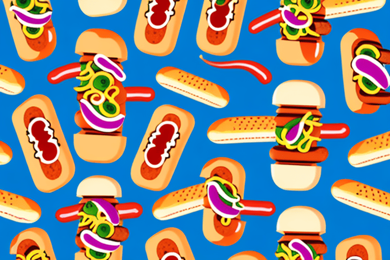 Several distinct styles of hot dogs from various regions