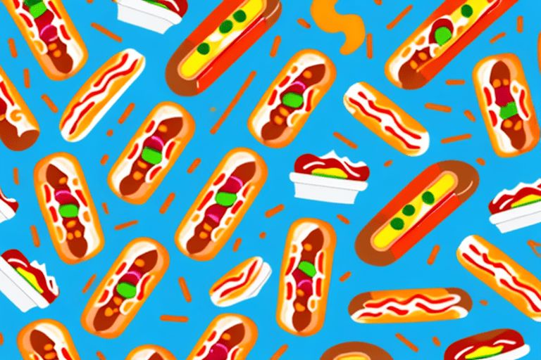 A variety of hot dogs