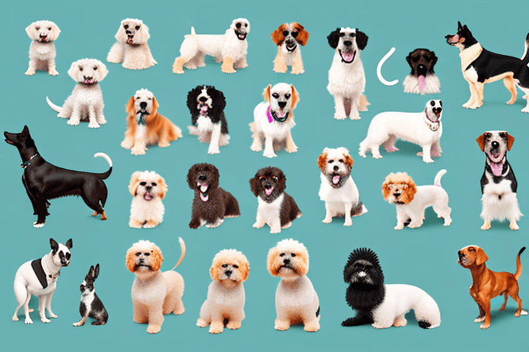 Various popular breeds of pet dogs in the usa