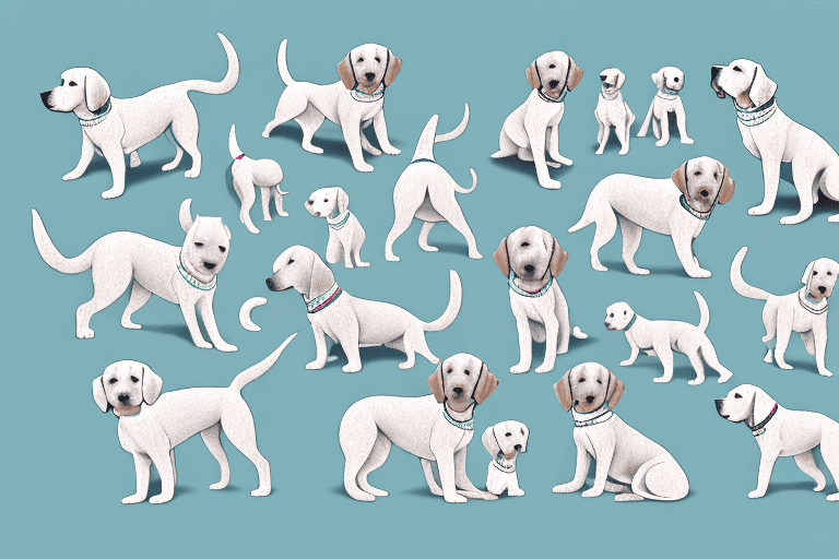 Several different dogs