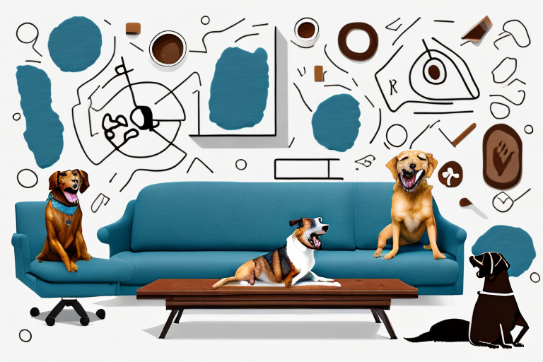 A variety of pet-friendly furniture pieces