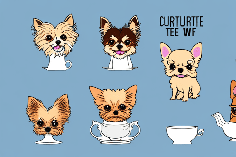 Various teacup dog breeds like chihuahua