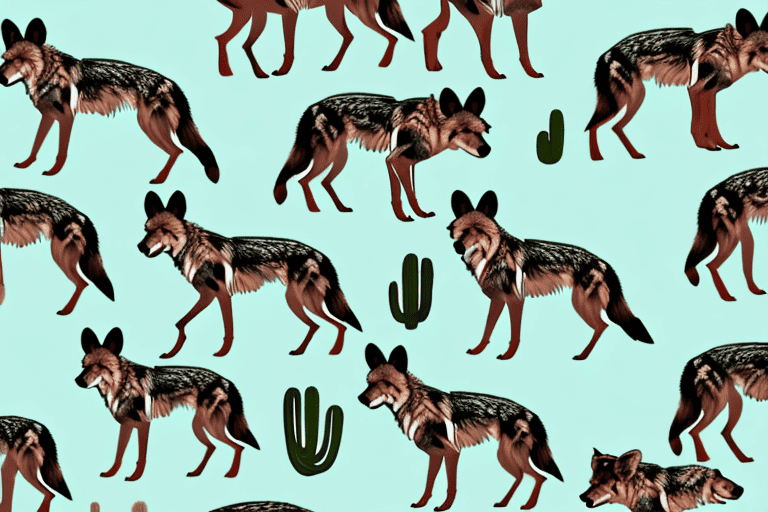 Several different types of wild dogs native to arizona