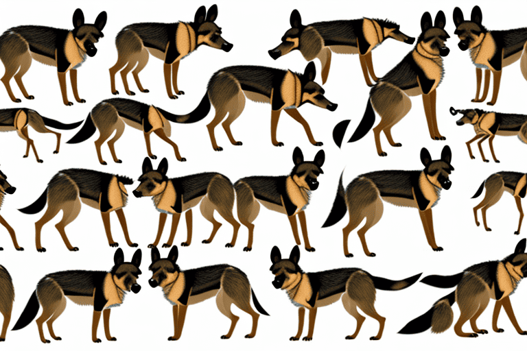 Various types of wild dogs from around the world