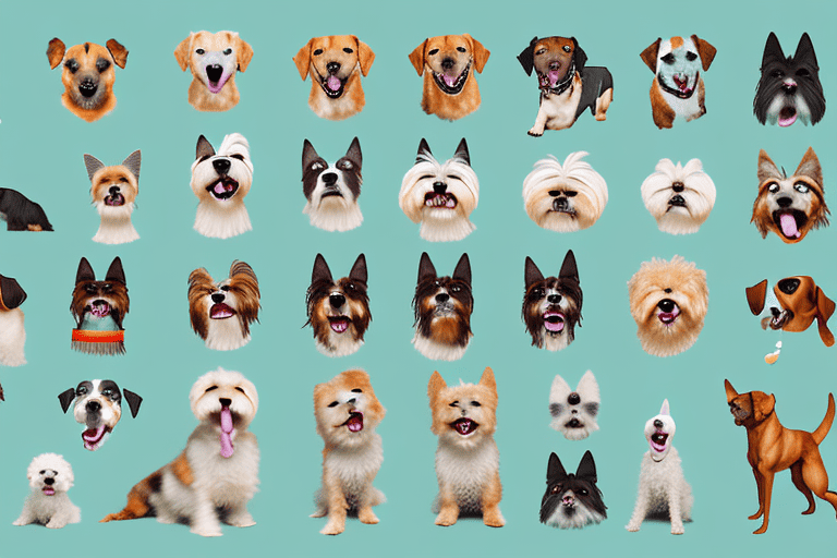 Ten different types of dogs