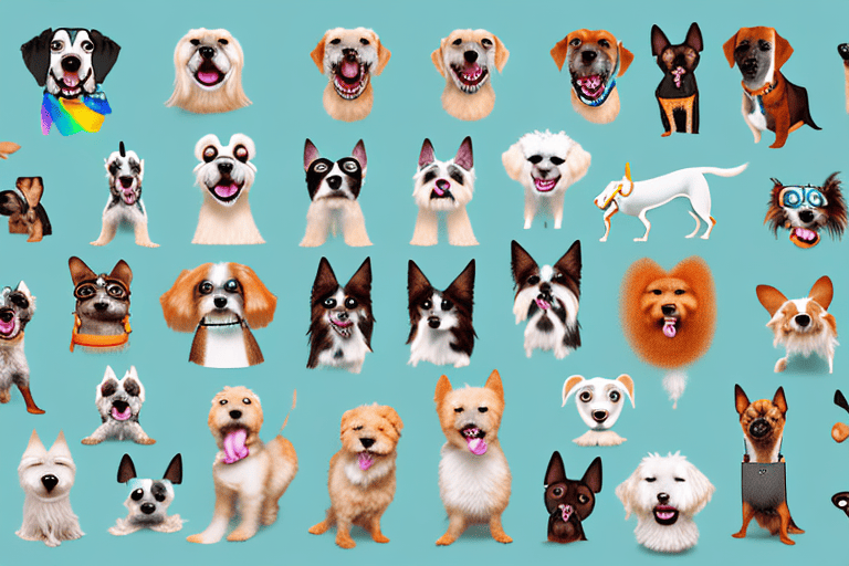 Ten different types of dogs