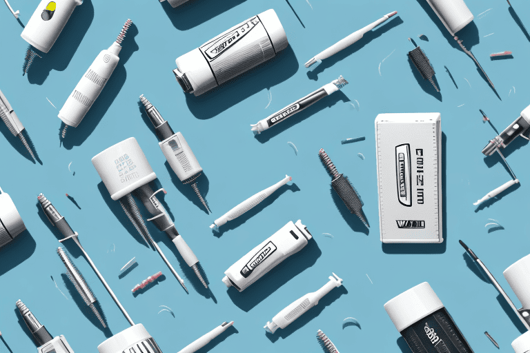 A wahl dog nail grinder alongside different types of batteries