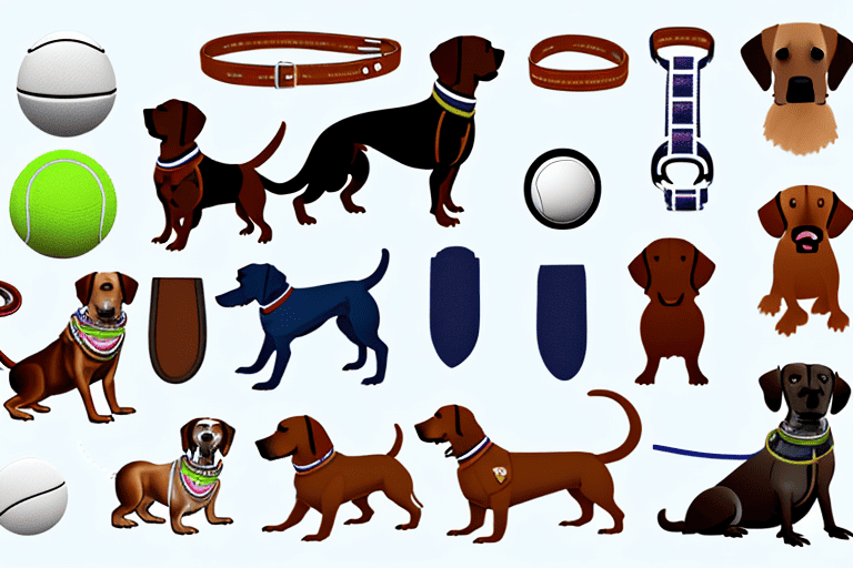 Various dog breeds such as a labrador