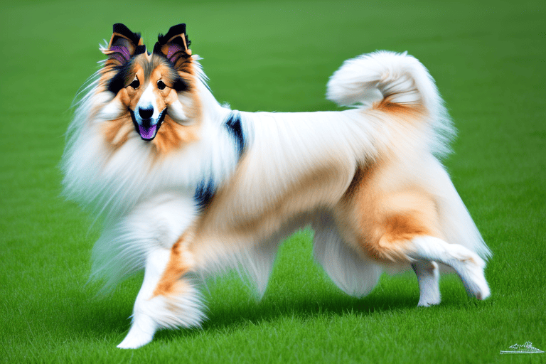 A rough collie