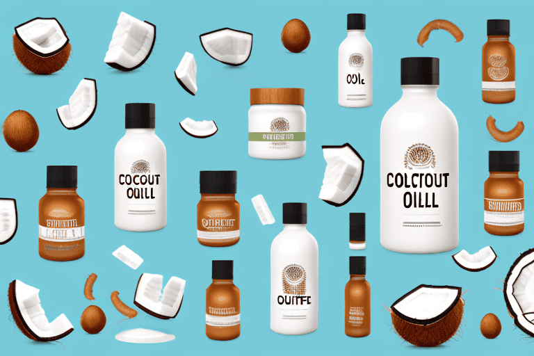 A few different types of coconut oil containers