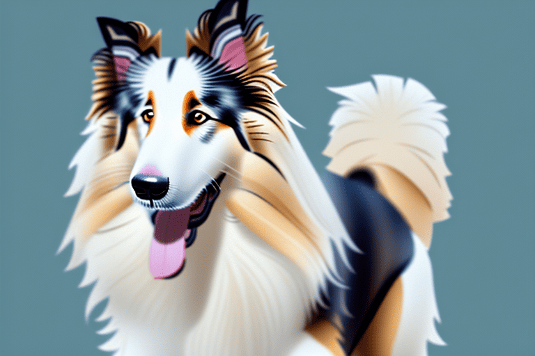 A rough collie