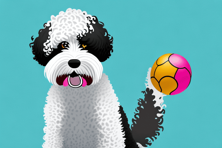 A portuguese water dog