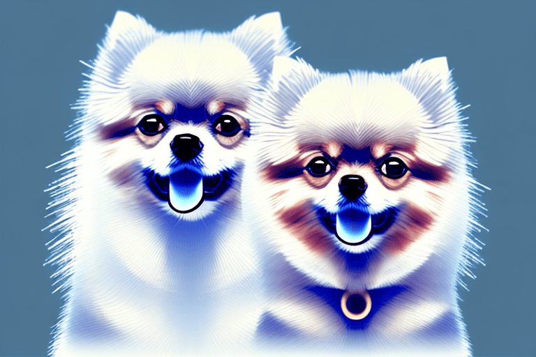 A pomeranian dog